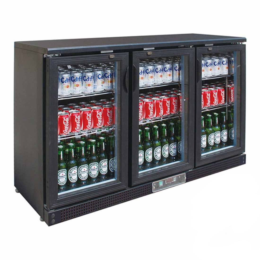 F.E.D SC316G three door Drink Cooler