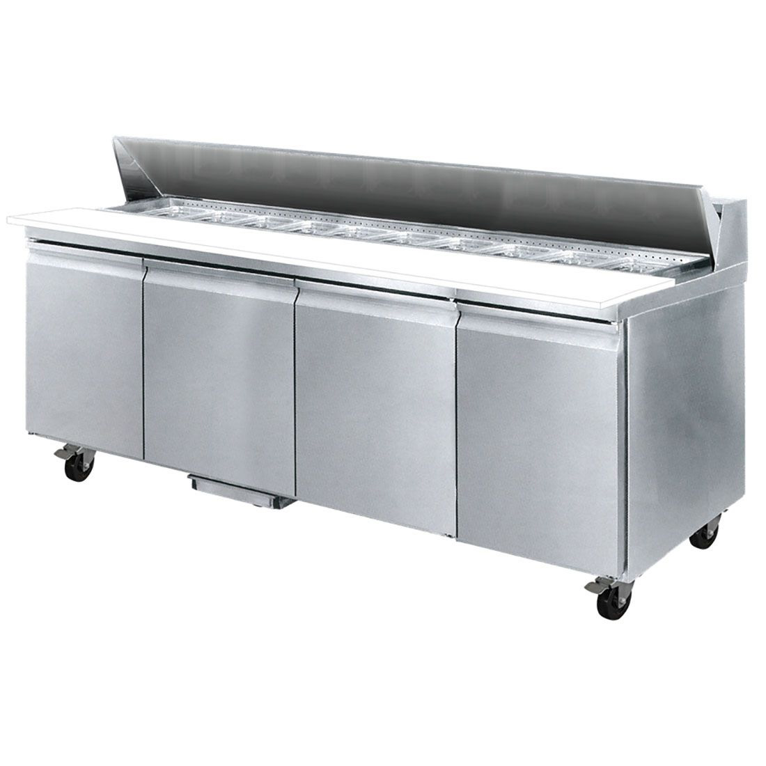 F.E.D SLB240 four door Sandwich Bar