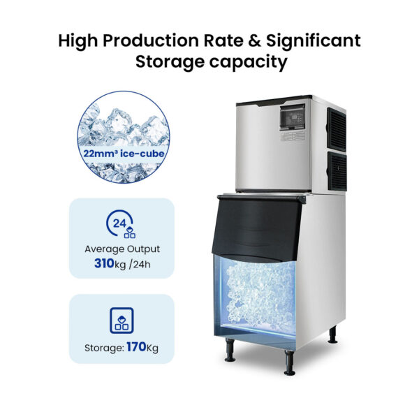 Blizzard Ice Maker Air-Cooled - SN-700P - Image 3