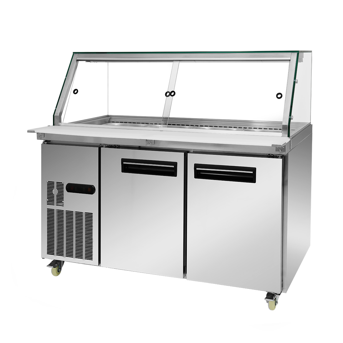 Thermaster Cold Salad & Noodle Bar 4x1/1 GN Pans PG150FA-XG - Image 4