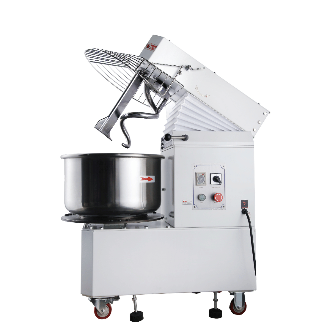 Yasaki Tilting Head Removable Bowl 40L Spiral Mixer HTD-40L - Image 2