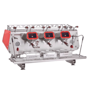 Bezzera VICTORIA Red 3-Group Professional Espresso Machine – BZVICTORIA3R