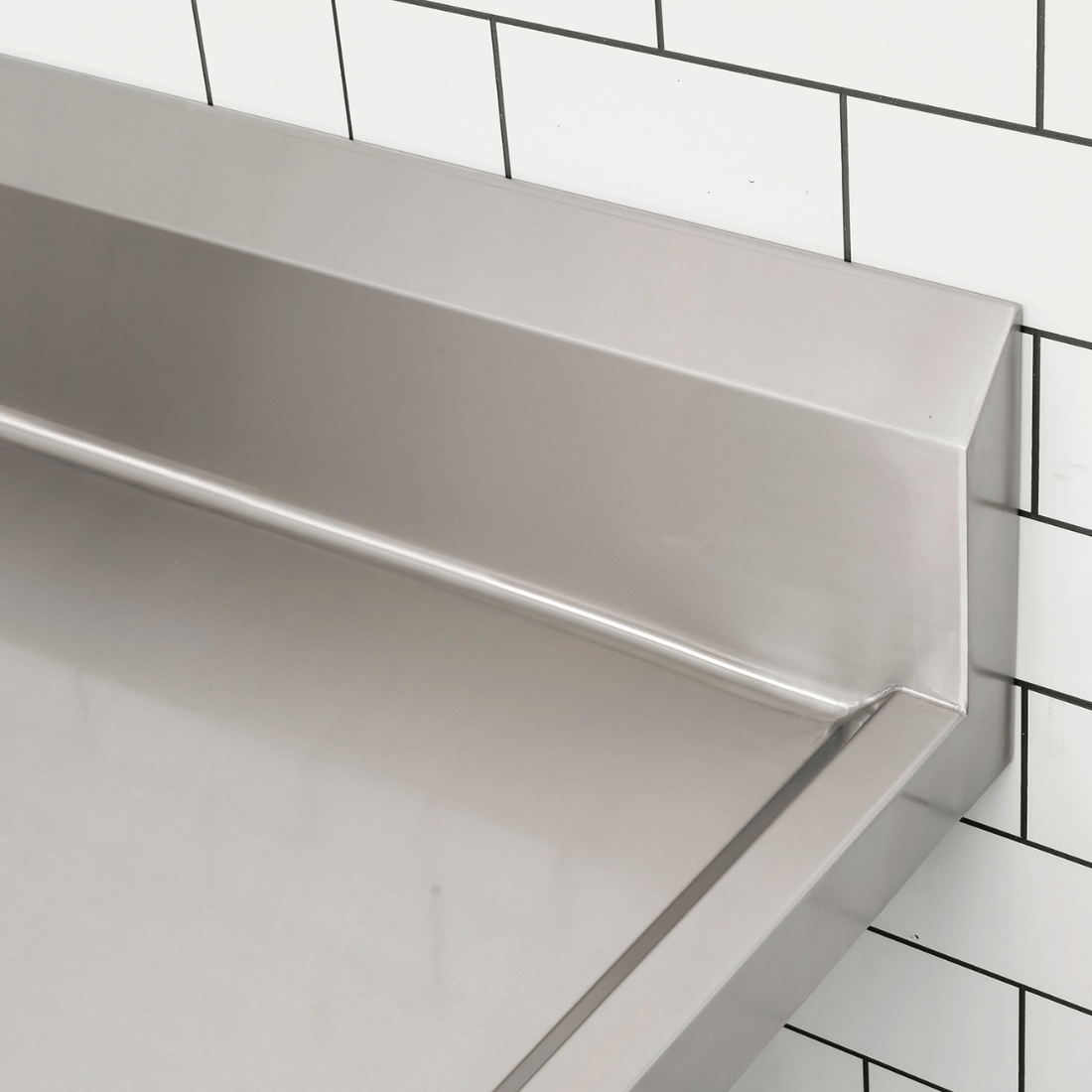 Modular System Clean Dish Table with Splashback CDT-1200L - Image 5