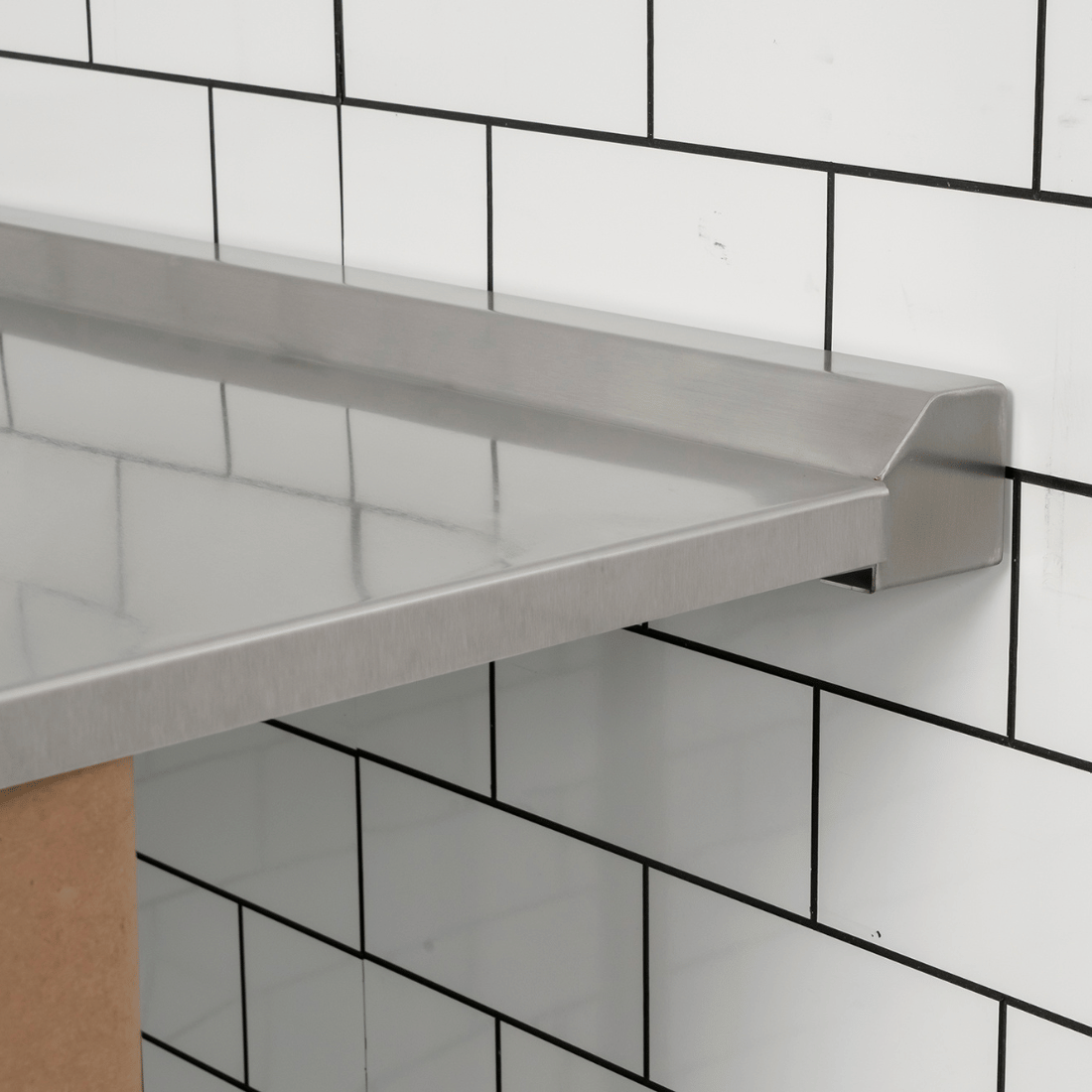 Modular System Clean Dish Table with Splashback CDT-1200L - Image 6