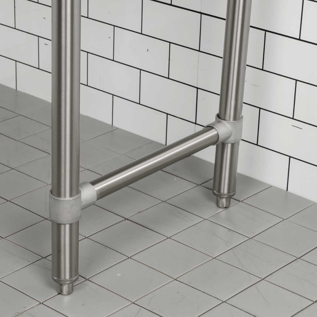 Modular System Clean Dish Table with Splashback CDT-1200L - Image 7