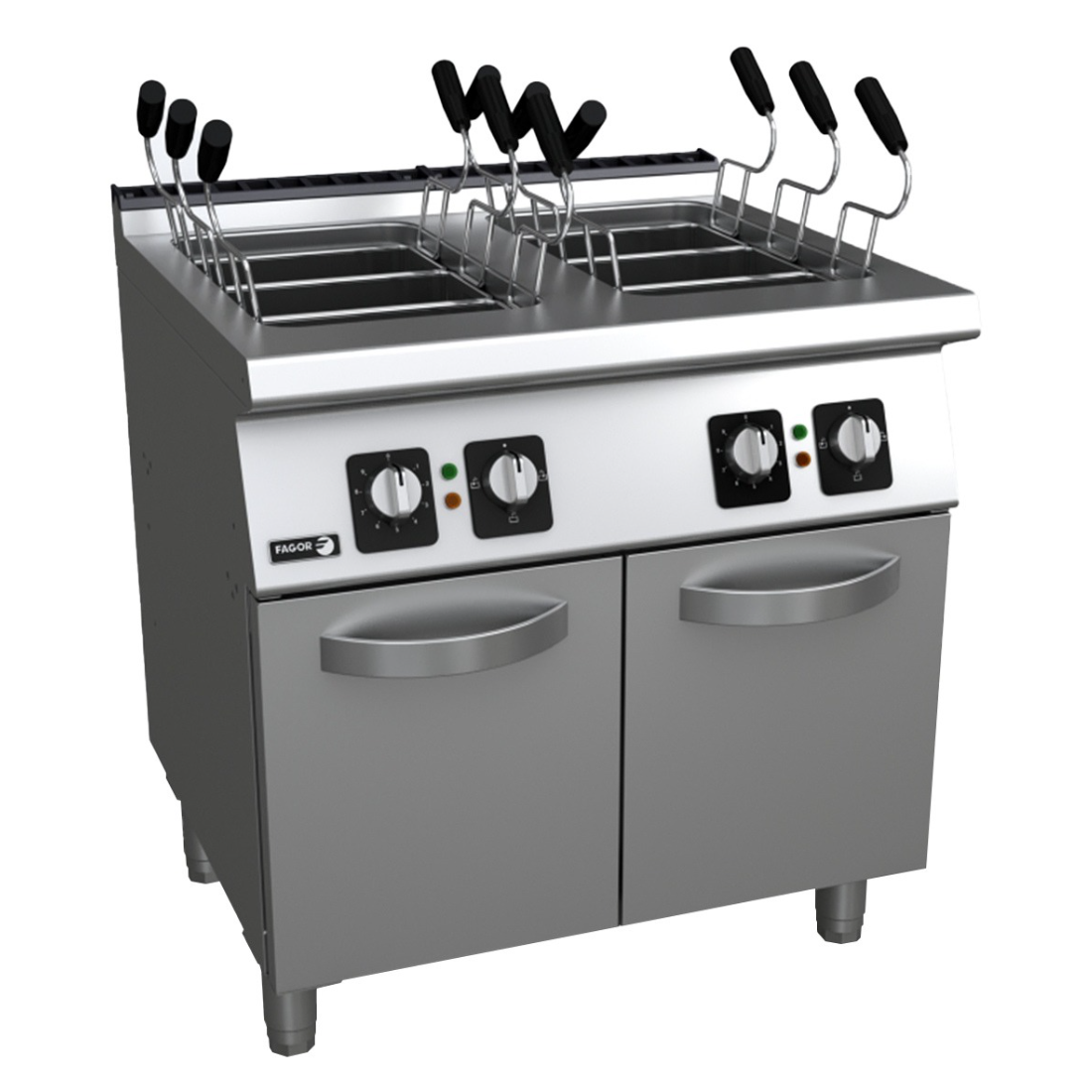 Fagor Kore 700 Series Electric Pasta Cooker with 6 Baskets CP-E7240