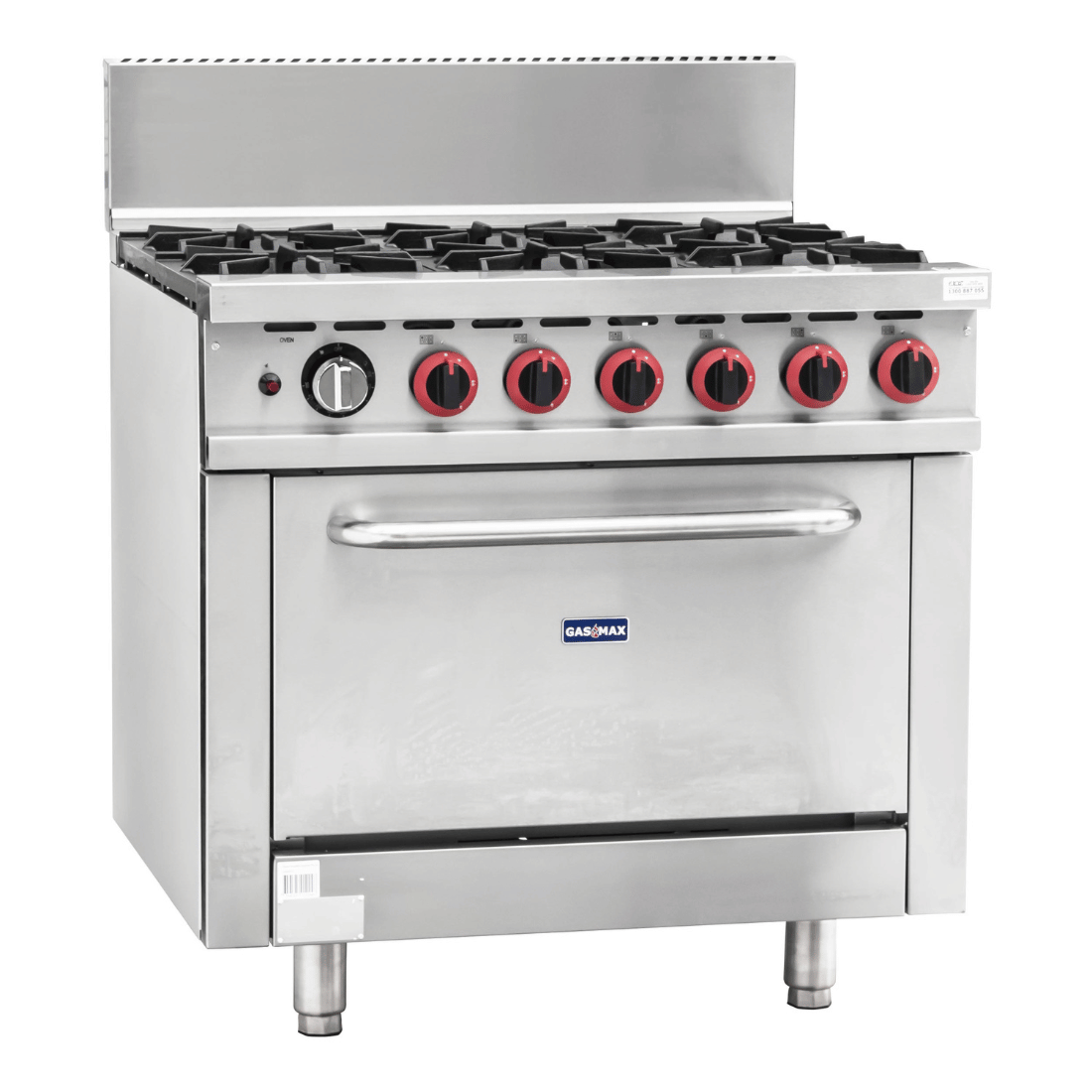Gasmax 6 Burner With Oven Flame Failure GBS6TSLPG - Image 2