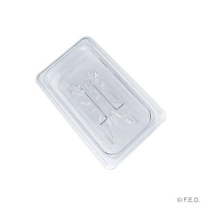 Gastronorm Pan Poly Clear Lid with Notch