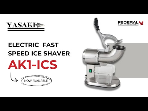 Yasaki Durable Waterproof Fast Speed Ice Shaver AK1-ICS - Image 3