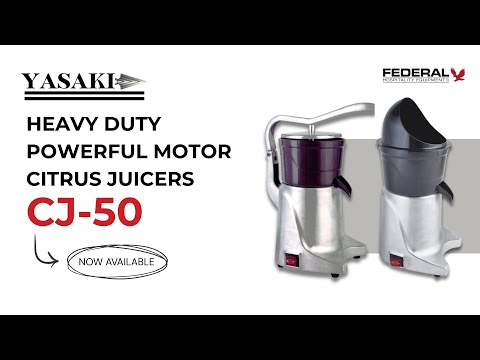 Yasaki Heavy Duty Powerful Motor Citrus Juicers CJ-50AH - Image 4