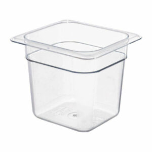 Clear Poly 1/6 Gastronorm Pan