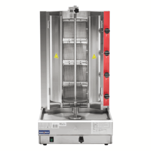 Gasmax Semi-automatic 4 Burner LPG Kebab Machine – KB-4LPG
