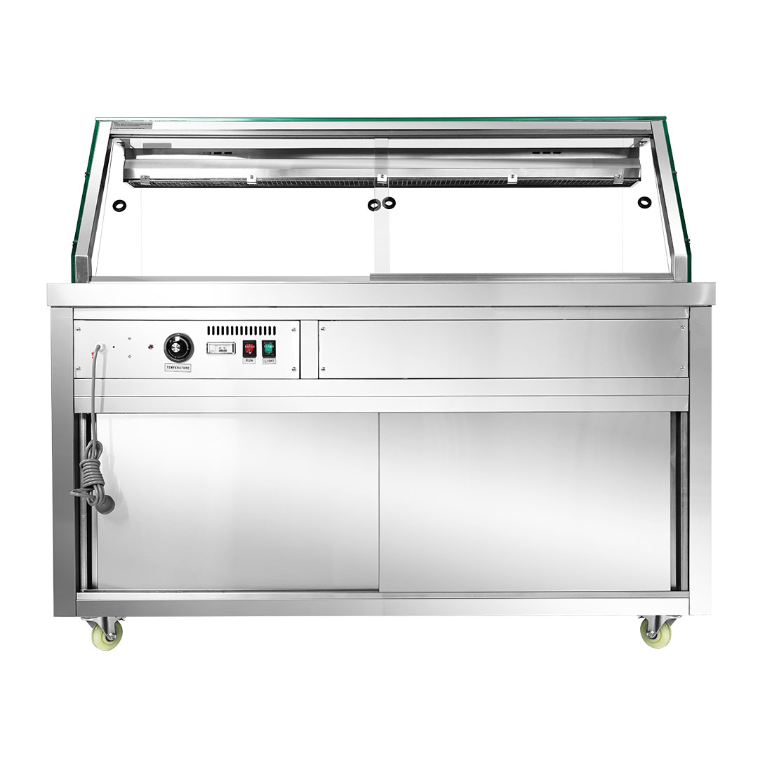 Thermaster Wet and Dry Bain Marie Display 4x1/1 GN Pans - PG150FE-XG - Image 9