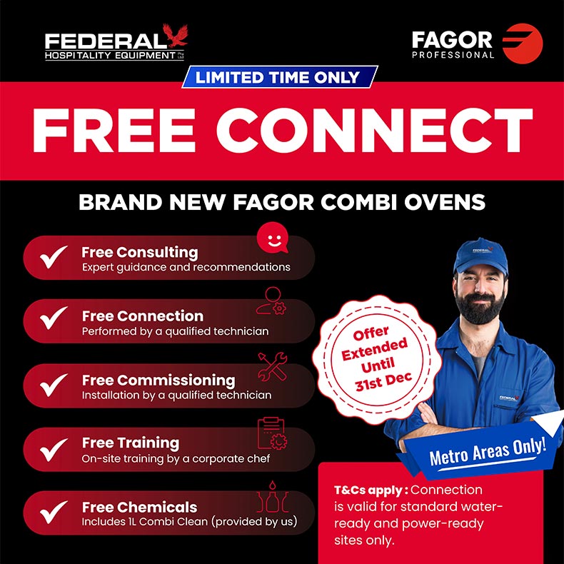 Fagor Ikore 20 Tray Advanced Boiler Gas Combi Oven - APW-201GRLWS - Image 2