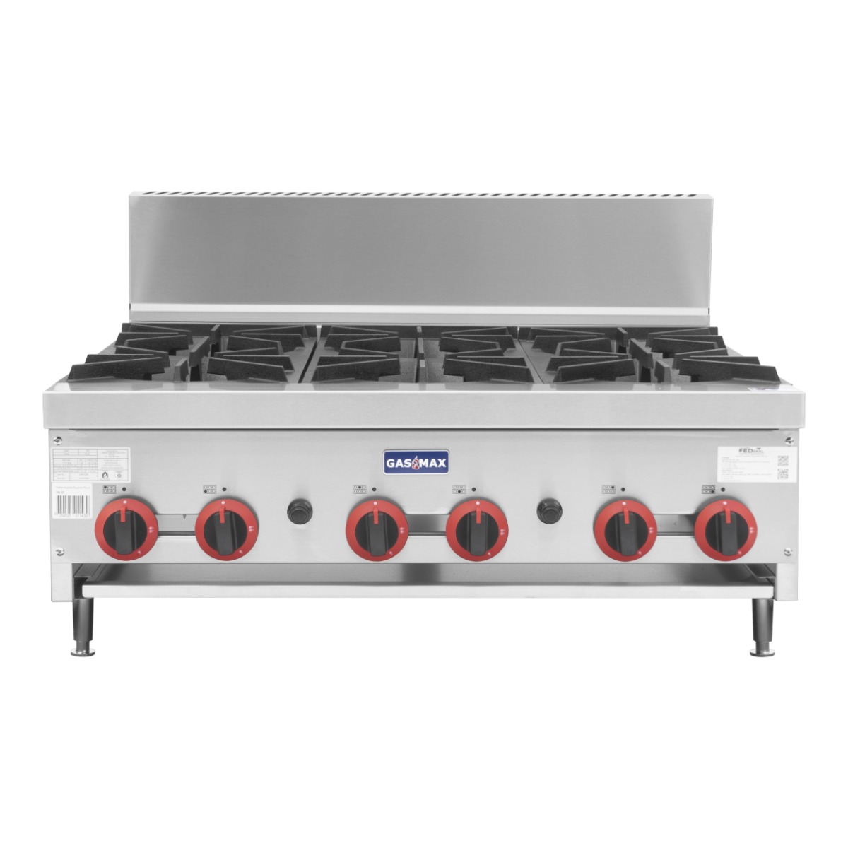 Gasmax Gas 6 Burner Cook Top RB-6E