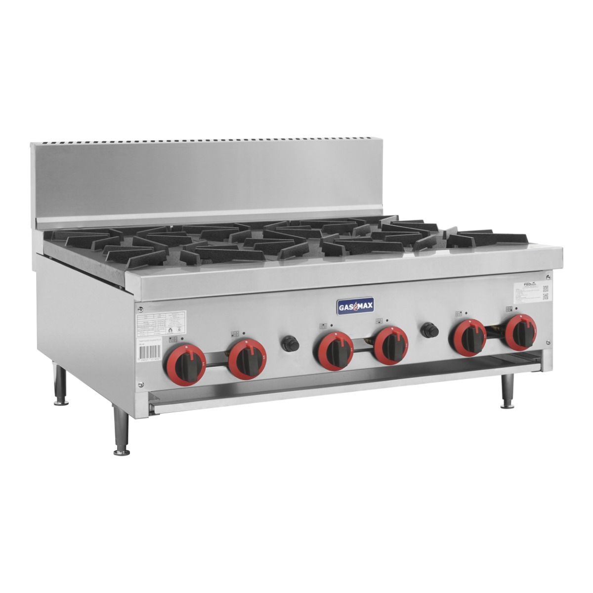 Gasmax Gas 6 Burner Cook Top RB-6E - Image 2