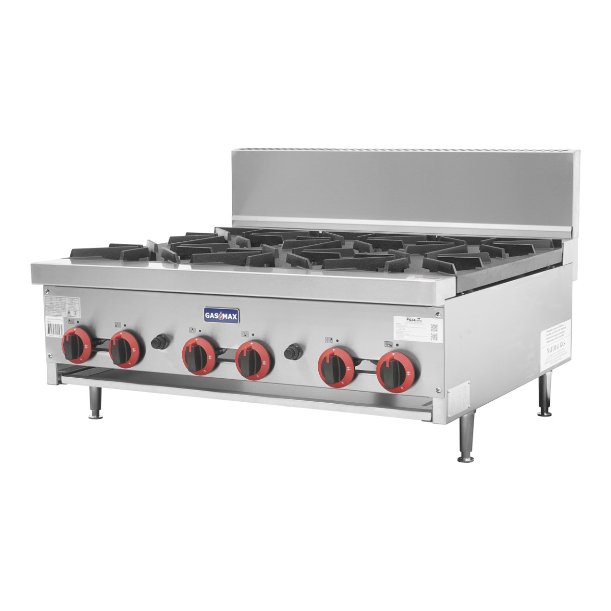 Gasmax Gas 6 Burner Cook Top RB-6E - Image 3