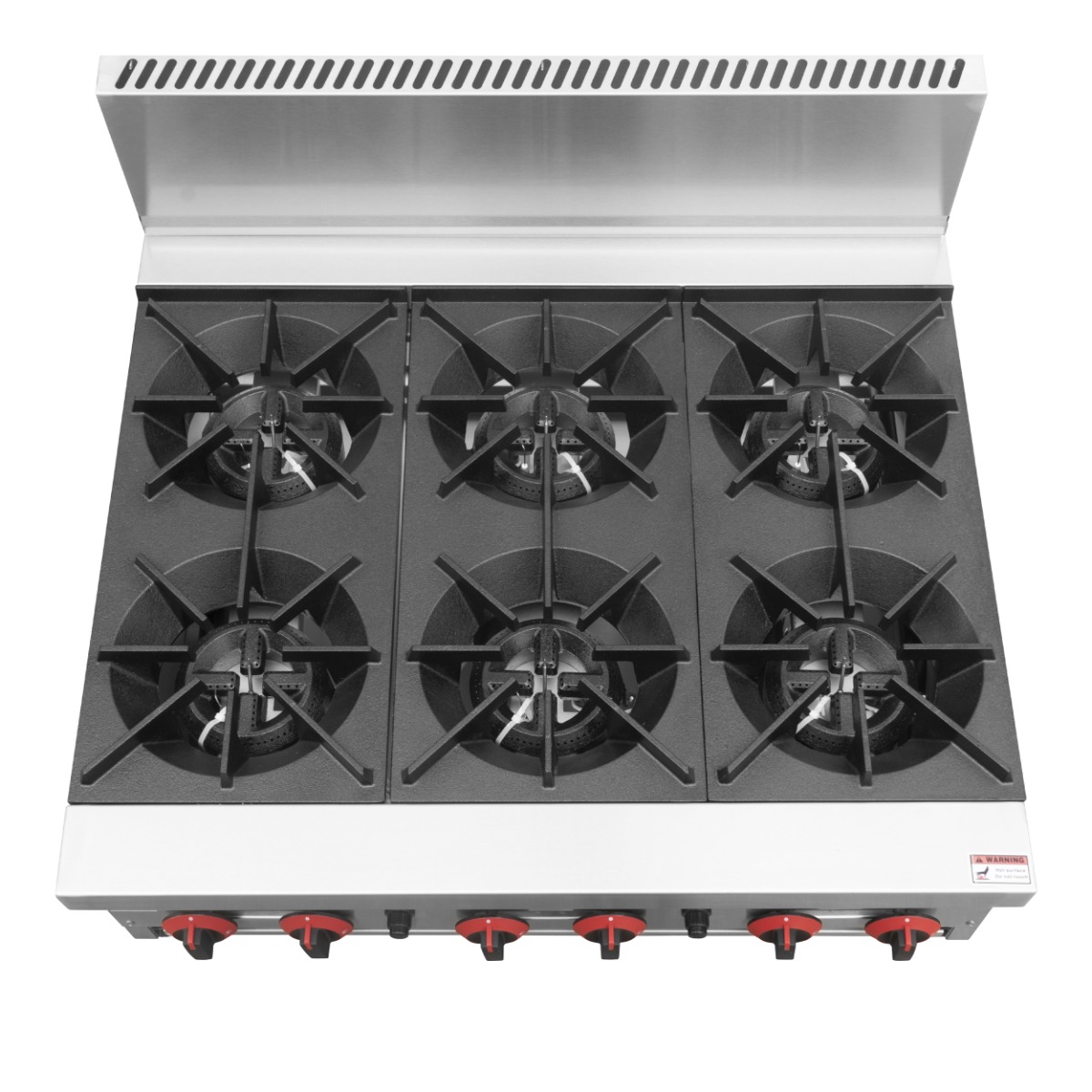 Gasmax Gas 6 Burner Cook Top RB-6E - Image 5