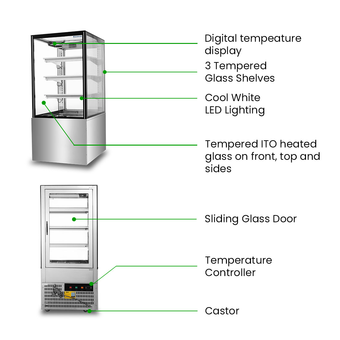 BONVUE Cake Display - SF820V - Image 7
