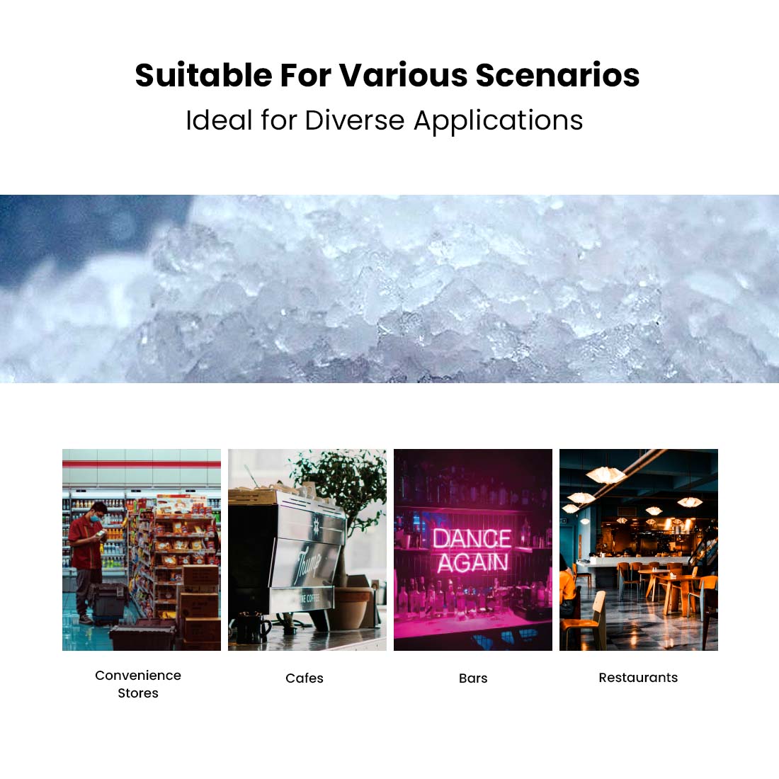 Blizzard Underbench Granular Ice Maker 60Kg - SN-068F - Image 7