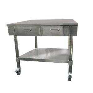 Work bench with 2 drawers and undershelf – SWBD7-2