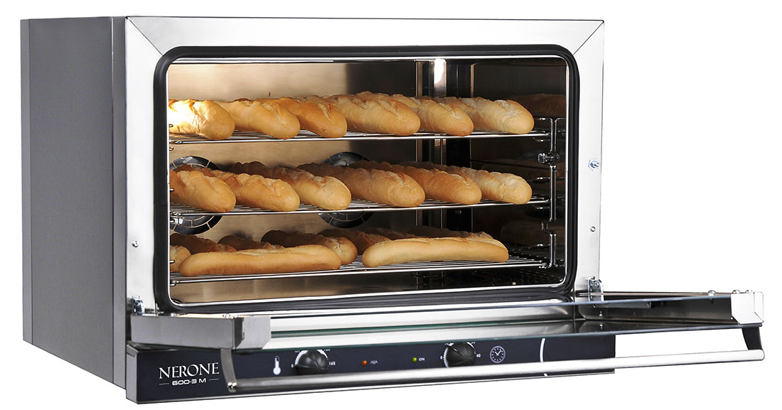 Tecnodom Nerone EKO 600x400 Tray Convection Oven - TDE-3B - Image 3