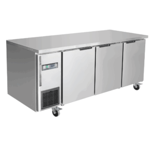 Thermaster Stainless Steel Triple Door Workbench Freezer – TS1800BT-3D