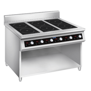 ElectMax 900 Series Induction 6 Burner Cooker with Splashback EIC9-1200P