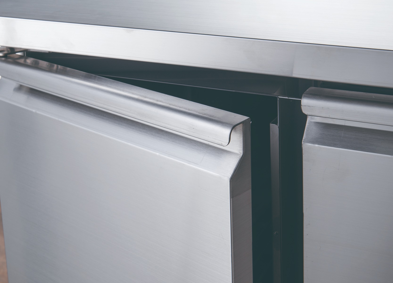 FED-X Two Door Salad Prep Fridge - XGNS900D - Image 3