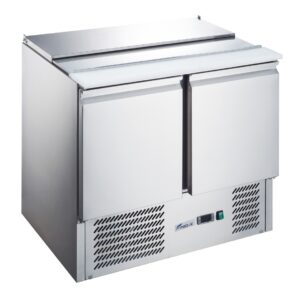FED-X Two Door Salad Prep Fridge – XGNS900S